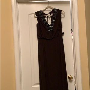 Long Brown Dress
